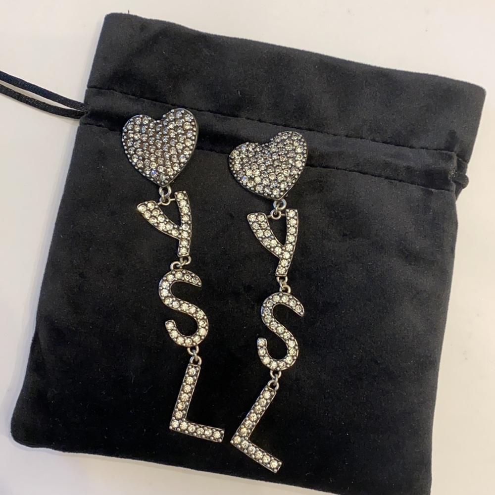 Saint Laurent -clip on earnings.